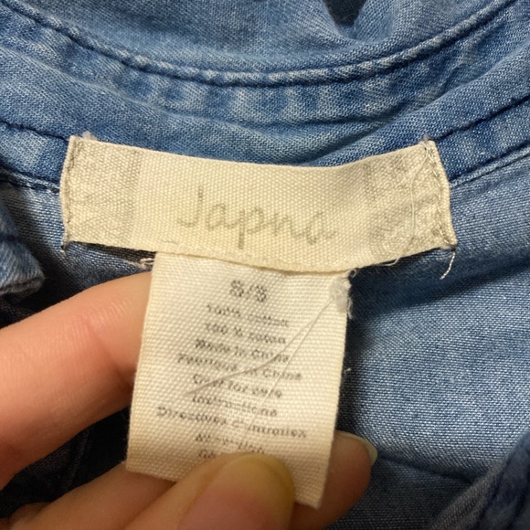 Vintage cotton button up - Picture 2 of 3